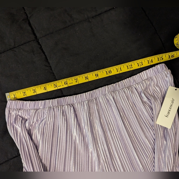 Francesca's NWOT Sz L Lavender/Purple Womens Pants - Picture 10 of 10